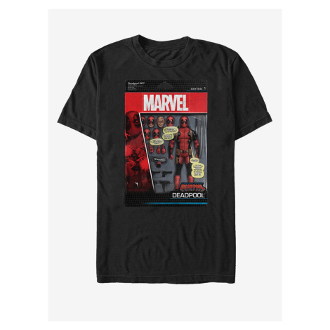 Černé unisex tričko Marvel DeadPool Toy Soldier ZOOT.FAN