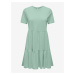 Světle zelené dámské basic šaty ONLY May