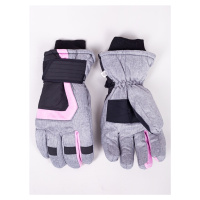 Dámské zimní lyžařské rukavice model 17959204 Grey - Yoclub