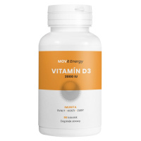 Vitamin D3 2000 I.U. 50 mcg MOVit Energy 90 kapslí
