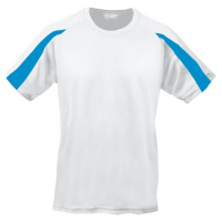 Sportovní tričko s kontrastním pruhem na rukávu