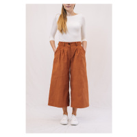 Manšestrové culottes Michele medové