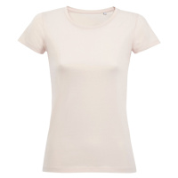 SOĽS Milo Women Dámské triko - organická bavlna SL02077 Creamy pink