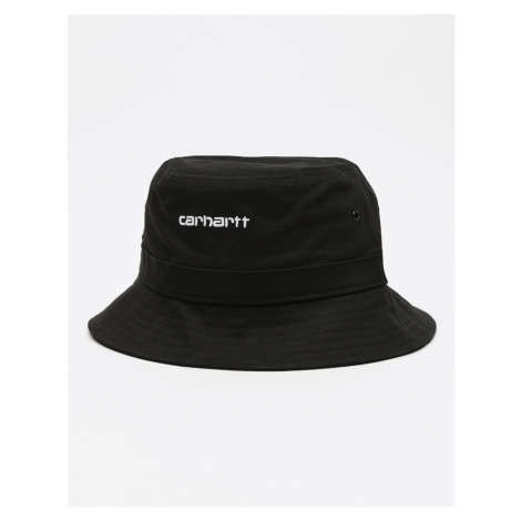 Carhartt WIP Script Bucket Hat Black / White