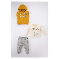 DEFACTO 3 piece Regular Fit Knitted Set