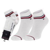 Tommy Hilfiger pánské bílé ponožky 2 pack