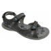 Crossroad MANILA Dámské sandály, tmavě šedá, velikost