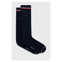 Ponožky Tommy Hilfiger (2-pak) pánské, tmavomodrá barva