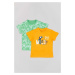 Bavlněné dětské tričko zippy 2-pack
