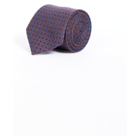 ALTINYILDIZ CLASSICS Men's Burgundy-Navy Blue Patterned Tie