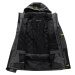 Pánská lyžařská bunda s PTX membránou MALEF - černá