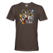Pánské tričko s potiskem Marvel postavy - ideální dárek pro fanoušky Marvel