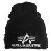 Alpha Industries Čepice 3D Beanie černá | černá