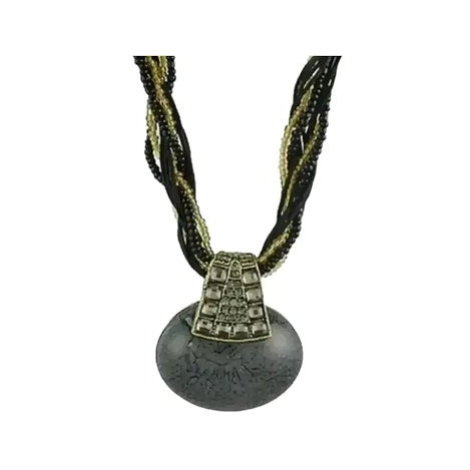 GAIRA náhrdelník Tenochtitlan 31202 černý
