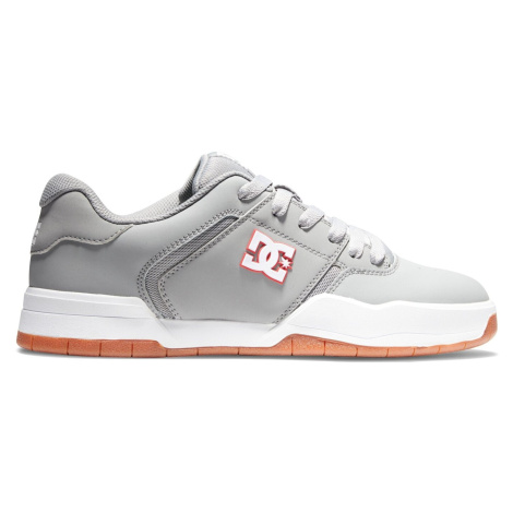 Dc shoes pánské boty Central Grey/Grey/Red | Šedá