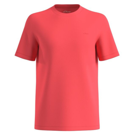 s.Oliver RL T-SHIRT Pánské tričko, červená, velikost