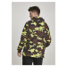 Pánská bunda // Urban Classics Camo Pull Over Windbreaker frozenyellow camo