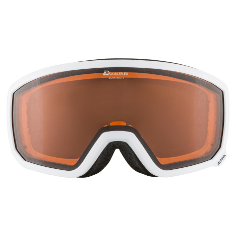 Lyžařské brýle Alpina Scarabeo S Barva obrouček: bílá