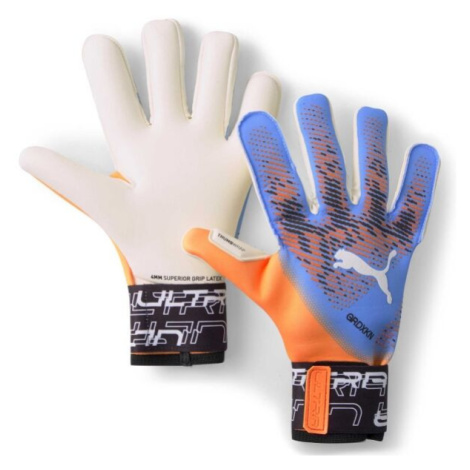 Puma ULTRA GRIP 1 HYBRID Pánské brankářské rukavice, modrá, velikost