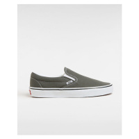 VANS Canvas Classic Slip-on Shoes ) Unisex Grey, Size