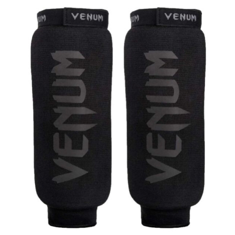 Venum KONTACT SHIN GUARDS Chrániče holení, černá, velikost