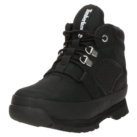 TIMBERLAND Kozačky černá / bílá