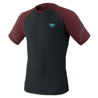 Triko Dynafit Alpine Pro SS TEE blueberry/burgundy 2025 Barva: modrá / vínová