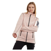 FUNDANGO-Antila Fleece Jacket-339-soft pink melange Růžová