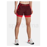 Kraťasy Under Armour Play Up 2-in-1 Shorts W - červená