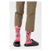 Ponožky Happy Socks Dancing Flower Sock růžová barva