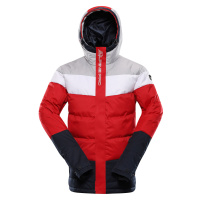 Pánská lyžařská bunda s membránou ptx ALPINE PRO OWN dk.red