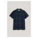 POLOKOŠILE GANT JACQUARD SS POLO TARTAN GREEN