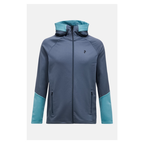 Mikina peak performance m rider essentials zip houe shadow mountain mist