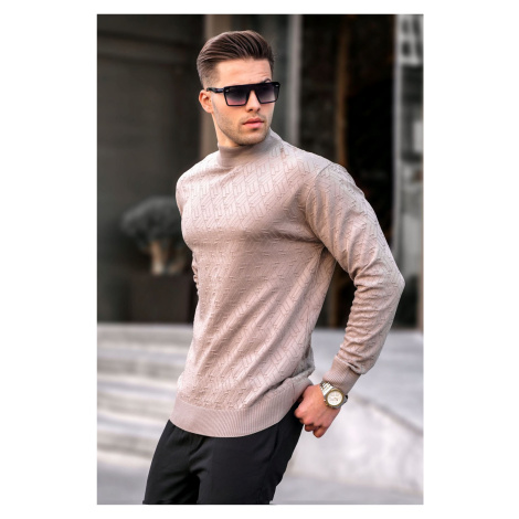 Madmext Mink Turtleneck Men's Knitwear Sweater 6301