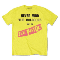 Sex Pistols Tričko Unisex NMTB Original Album Yellow