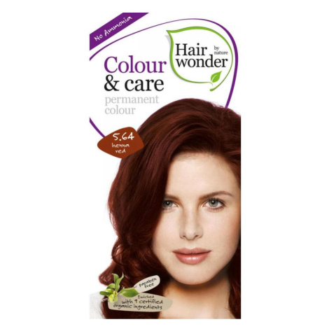 HAIRWONDER Dlouhotrvající barva na vlasy 5.64 Červená henna BIO 100 ml