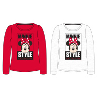 Minnie licence Dívčí tričko Minnie Mouse 52025669, červená Barva: Červená
