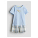 H & M - Bavlněné pyžamo's potiskem - modrá