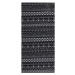Husky Printemp, grey triangle stripes multifunkční šátek