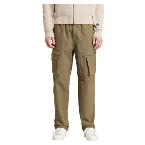 Kalhoty adidas Originals Rossendale SPZL pánské, hnědá barva, jednoduché, IN6752