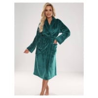 Bathrobe De Lafense 628 Abigail long M-2XL women's green 033