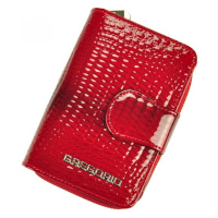 Dámská elegantní kožená malá peněženka Azura, červená