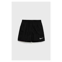 Dětské plavkové šortky Nike Kids černá barva