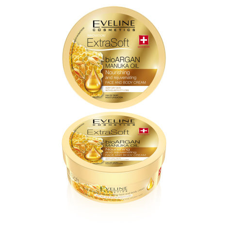 Eveline Extra Soft Argan&Manuka oil výživný omlazující krém 175 ml EVELINE Cosmetics