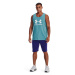 UNDER ARMOUR-UA RIVAL TERRY SHORT-BLU 468 Modrá