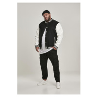 Oldschool College Jacket blk/wht