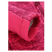 Růžová dětská vzorovaná fleecová mikina Alpine Pro CIRKO 3