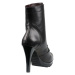 boty na podpatku dámské - Black - STEADY´S - STE/GOT1_black