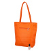Luxusní dámská kožená kabelka Jane, oranžová