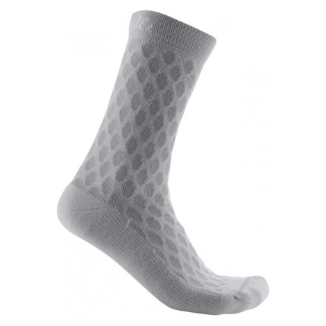 CASTELLI Cyklistické ponožky klasické - SFIDA 13 LADY WINTER - šedá